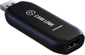 Elgato Cam Link 4K – stream y grabación de fotos réflex, vídeo o deportivas a 1080p-60fps/4K-30fps, USB3.0